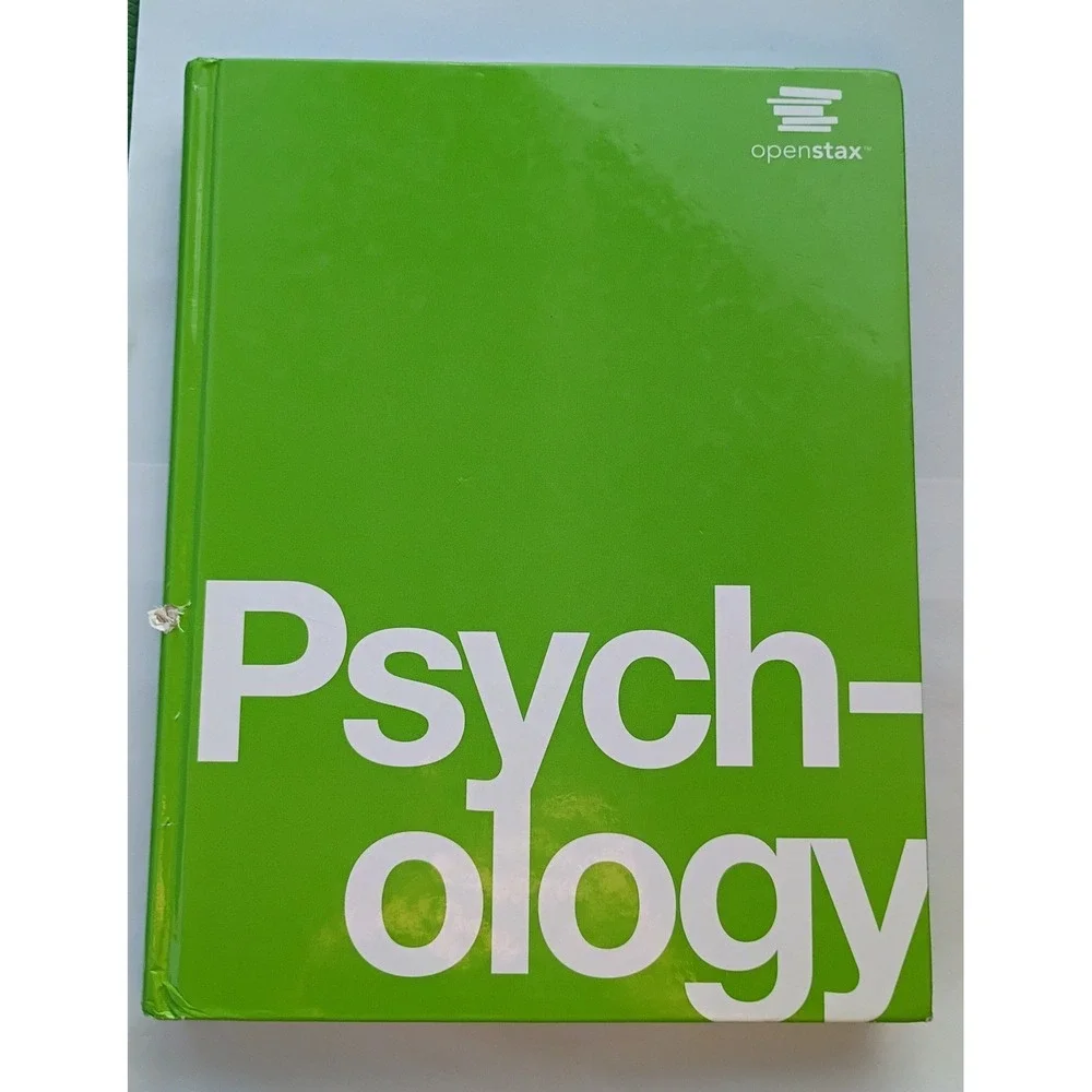 Psychology by OpenStax (Official Print Version, Hardcover full color)